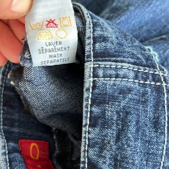 Vintage Y2K Medium Wash Denim Maxi Jean Skirt Size Small - Picture 10 of 10